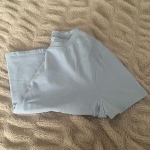 Free People We The Free | Nina blue boxy tee. NWOT